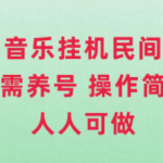 酷狗音乐项目：民间故事，无需养号，操作简单人人都可做