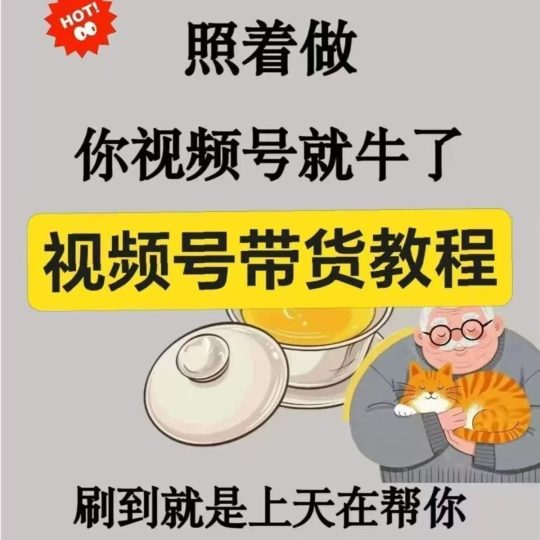 2025视频号带货全套教程