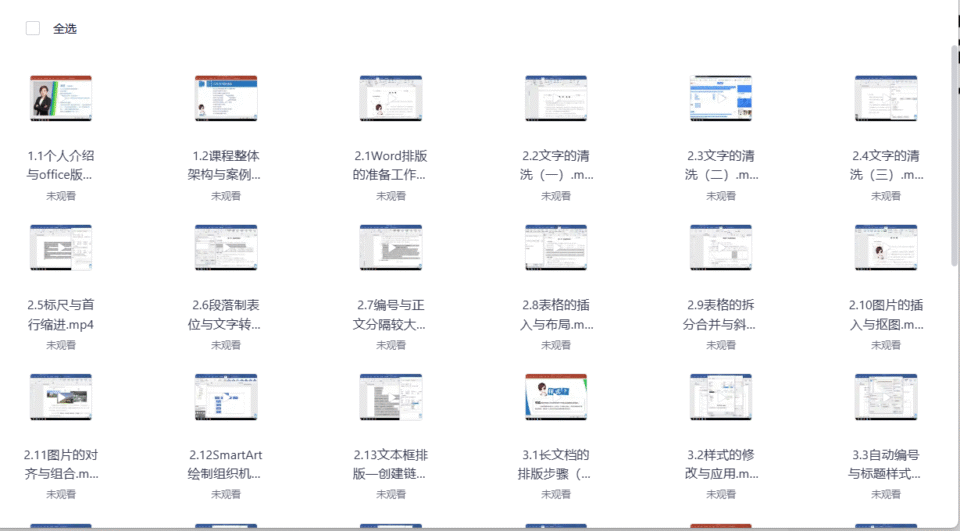 Word教程高效办公：从小白到精通office软件教程