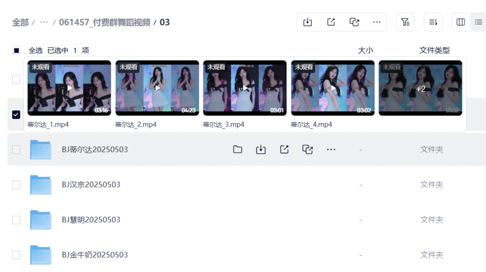 付费群舞蹈视频