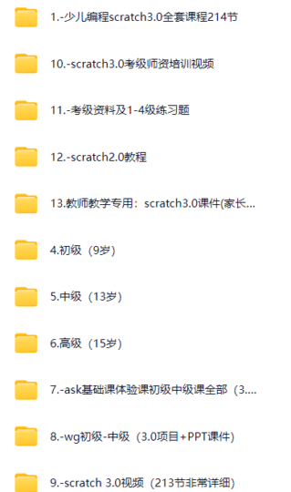 少儿编程课程集合【48.8GB】